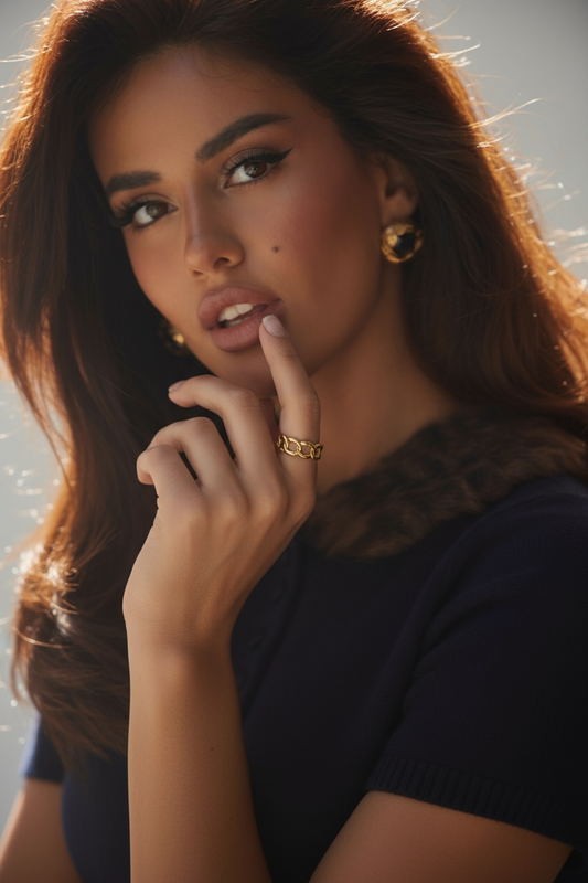 Bague chaîne-Melyha Link