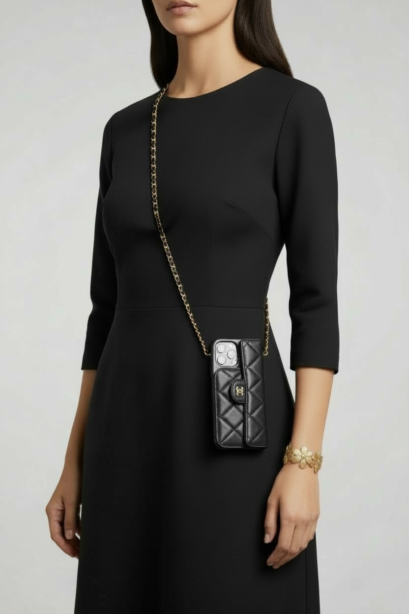 Coque de téléphone CC Noir