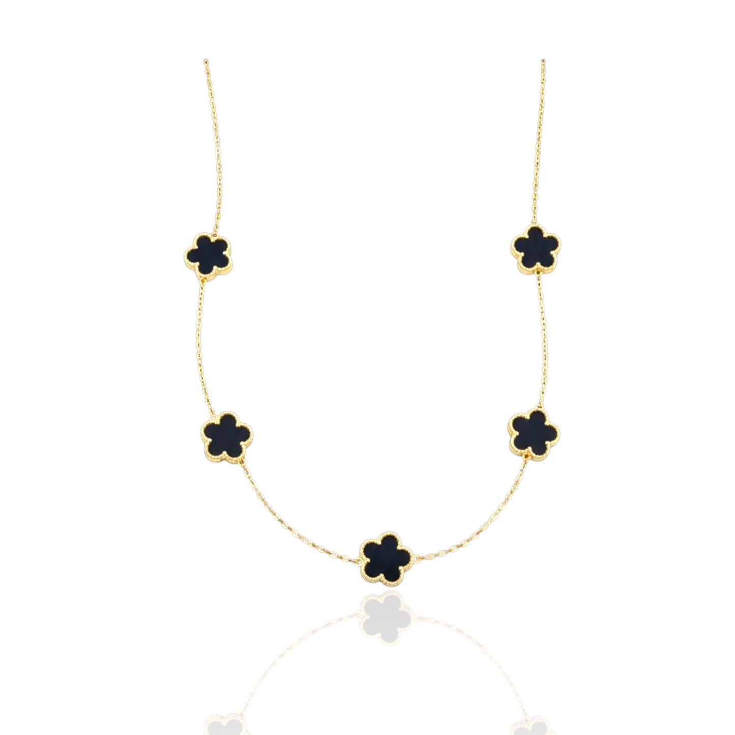 Collier- Melyna Clover Black