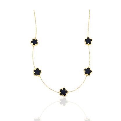 Collier- Melyna Clover Black