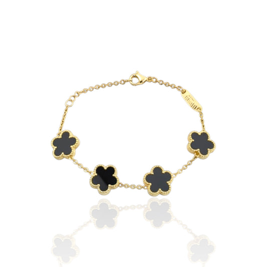 Bracelet-Melyha Clover noir