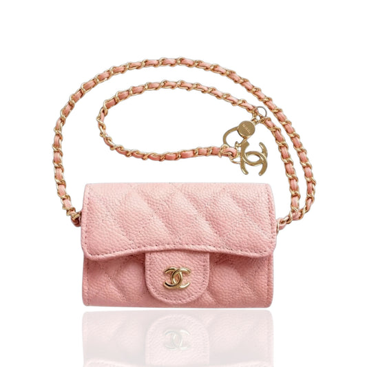 Mini sac CC rose