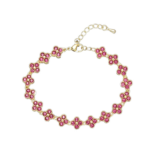 Bracelet Aura Berry Gold